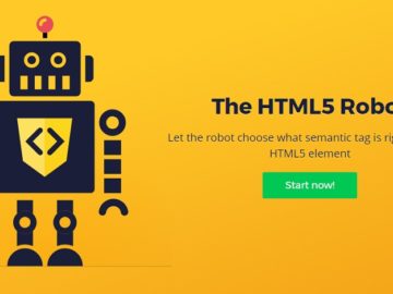 робот для тегов HTML5