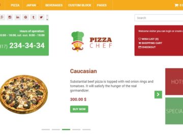 интернет магазин пиццерии