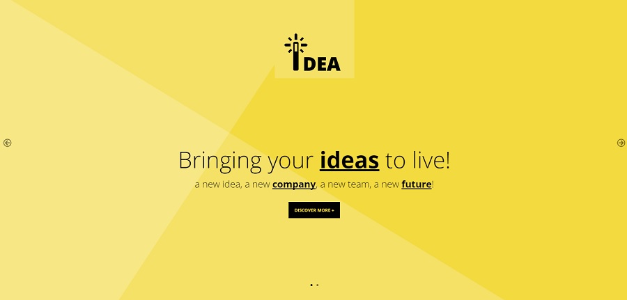 idea-html шаблон
